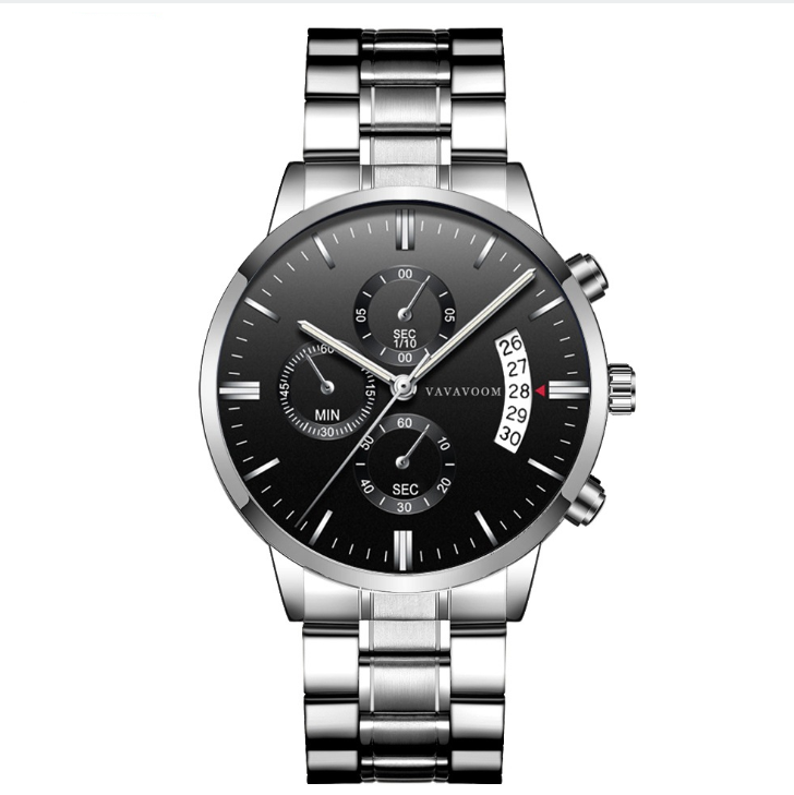 Stainless Steel Waterproof Quartz Watches - Watches -  Trend Goods