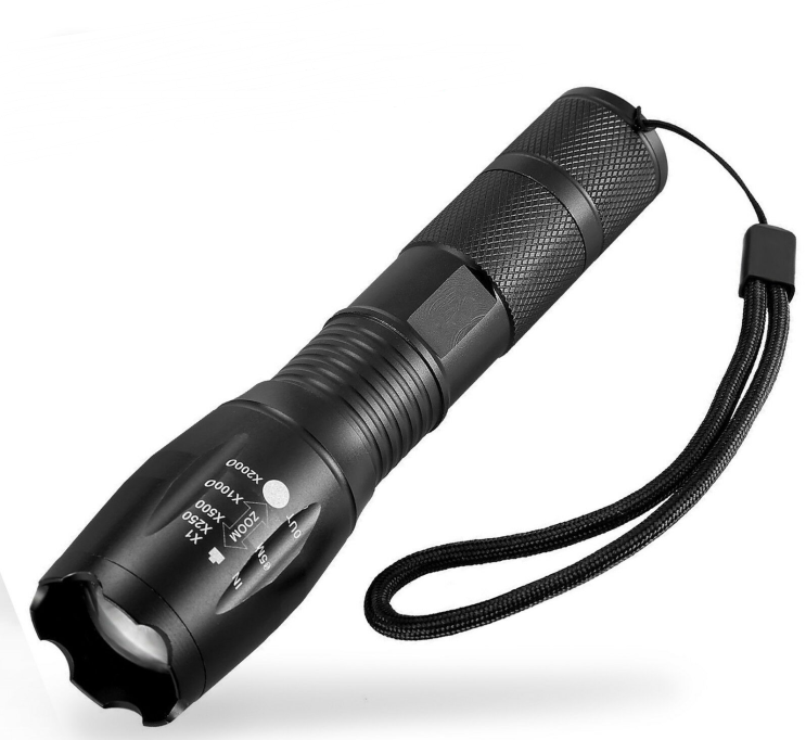 Portable Mini Flashlight LED ZOOM Torch Zoomable Flashlight Torch Light - Flashlights -  Trend Goods