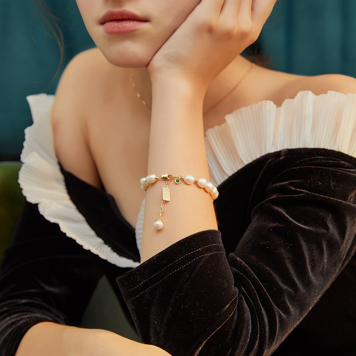 Natural pearl bracelet - Bracelets -  Trend Goods