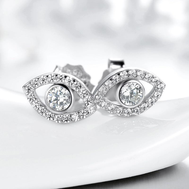 Full Diamond Temperament Wind Earrings - Earrings -  Trend Goods