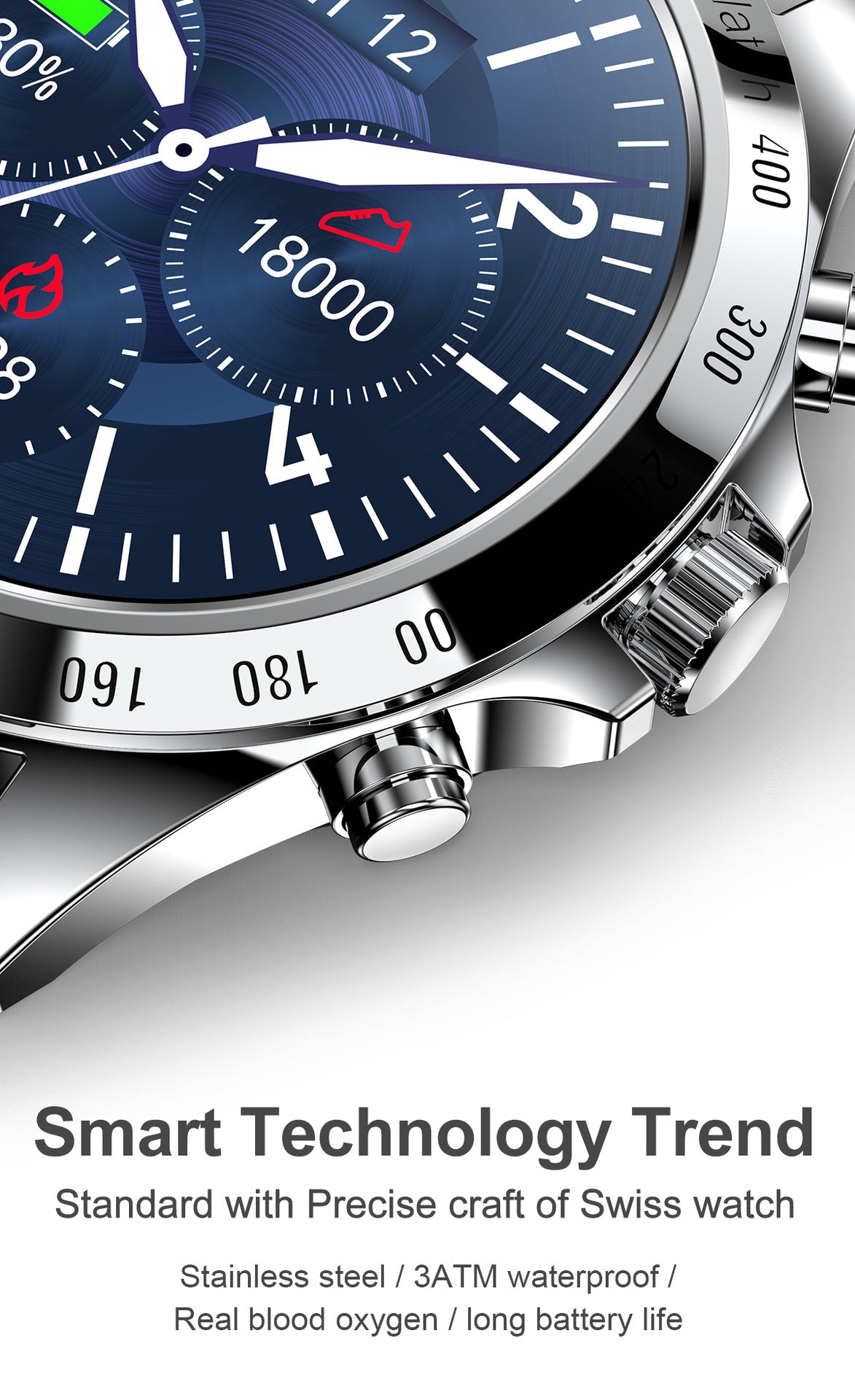 Business Smart Watch Heart Rate Blood Pressure - Smart Watches -  Trend Goods