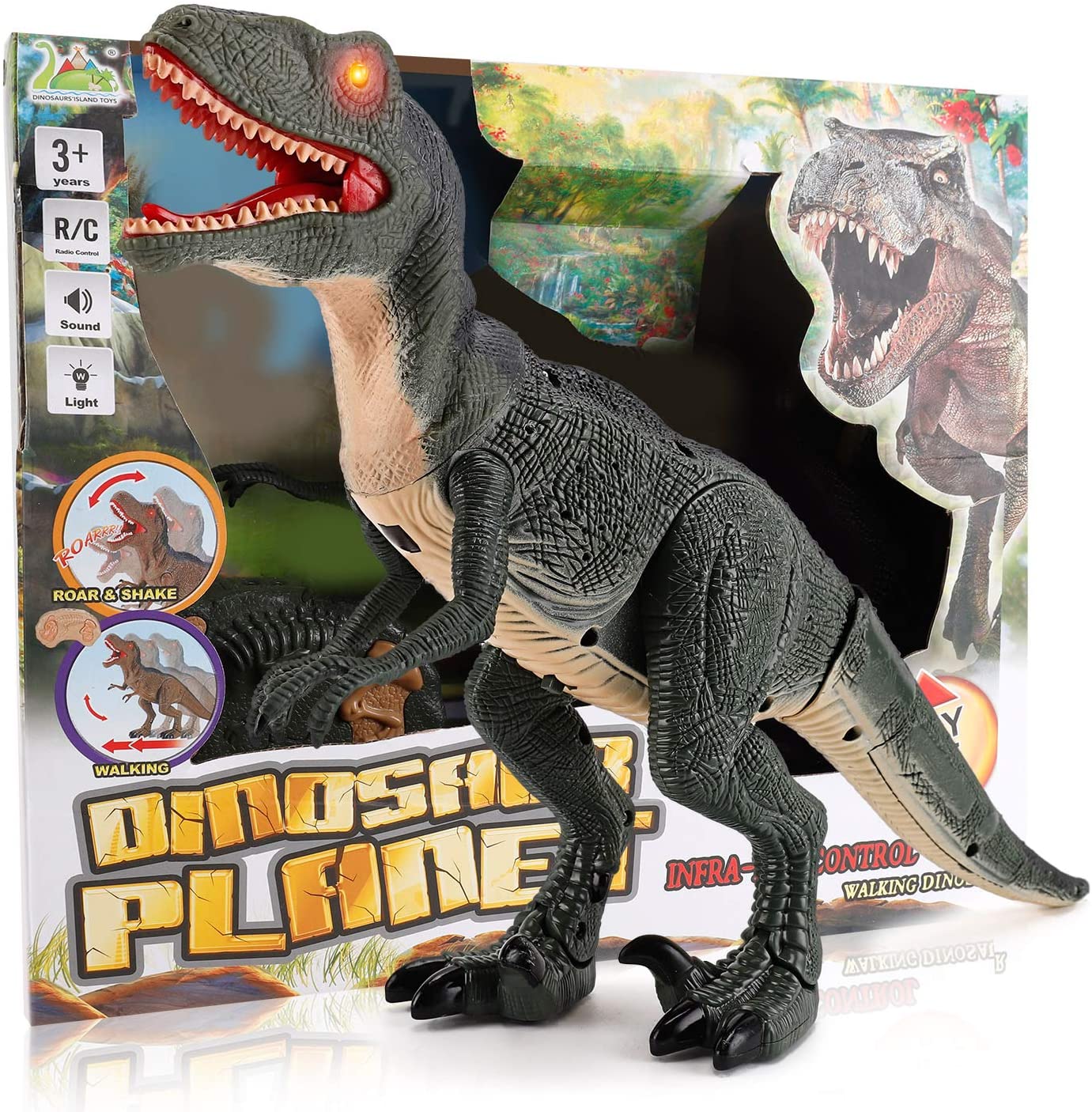 Simulation Walking Dinosaur Remote Control Toy - RC Toys -  Trend Goods