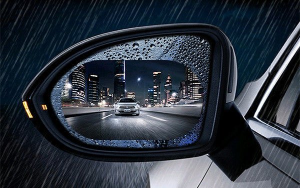 2Pcs Car Rearview Mirror Rainproof Film Waterproof And Anti-Fog Film, Water-Repellent Film - Vehicle Accessories -  Trend Goods