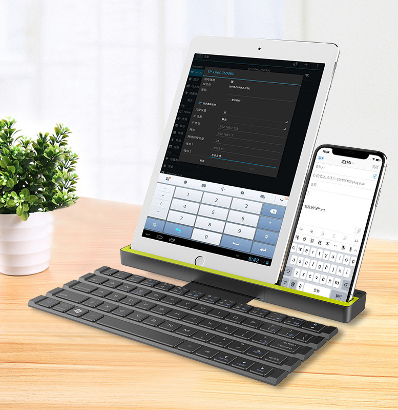 Portable Folding Wireless Keyboard - Keyboards -  Trend Goods