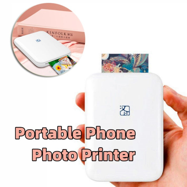 Portable Full Color Wireless Photo Printer USB Bluetooth Thermal Sublimation Printer - Portable Printers -  Trend Goods