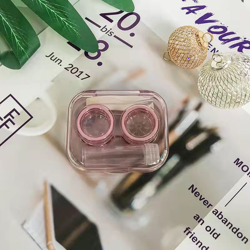 Transparent Contact Lens Storage Box Trend Goods