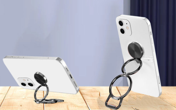 Metal Mobile Phone Bracket Hidden Desktop Fold Ring - Phone Stands -  Trend Goods