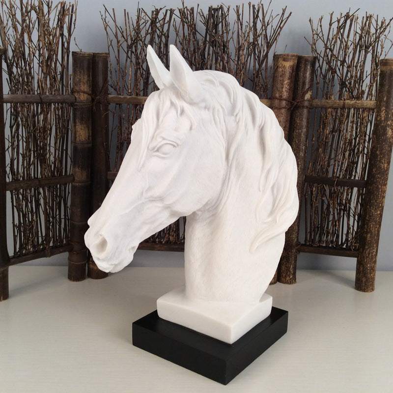 Resin horse head decoration - Home Decor -  Trend Goods