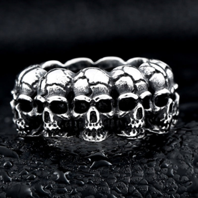 Vintage punk ring - Rings -  Trend Goods