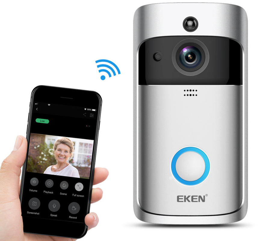 Video Doorbell Smart Wireless WiFi Security Door Bell - Door Bells -  Trend Goods