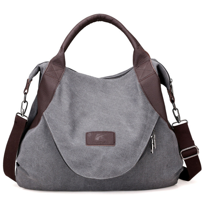 Minimalist Retro Vintage Canvas Handbag - Handbags -  Trend Goods