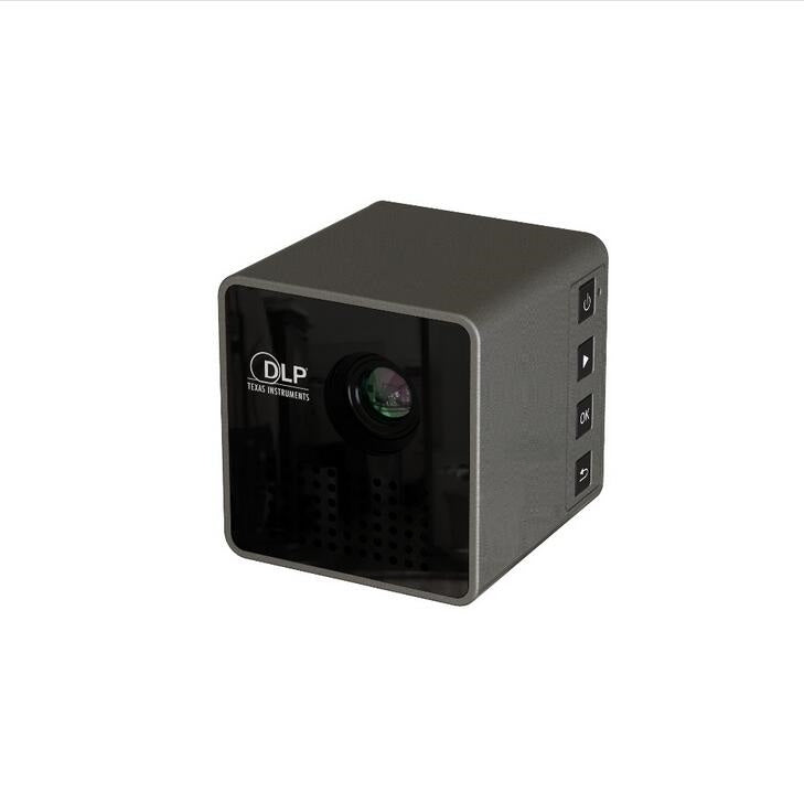 Pocket DLP Mini Projector Smart DLNA Airplay Video Projector With Battery - Projectors -  Trend Goods