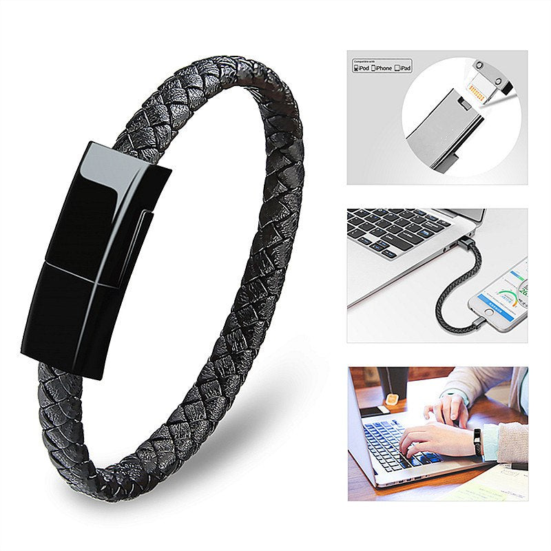 Data Cable Fast Charge Single Head Wristband - Wristbands -  Trend Goods