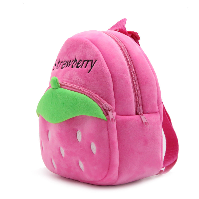 Children strawberry backpack - School Bags -  Trend Goods