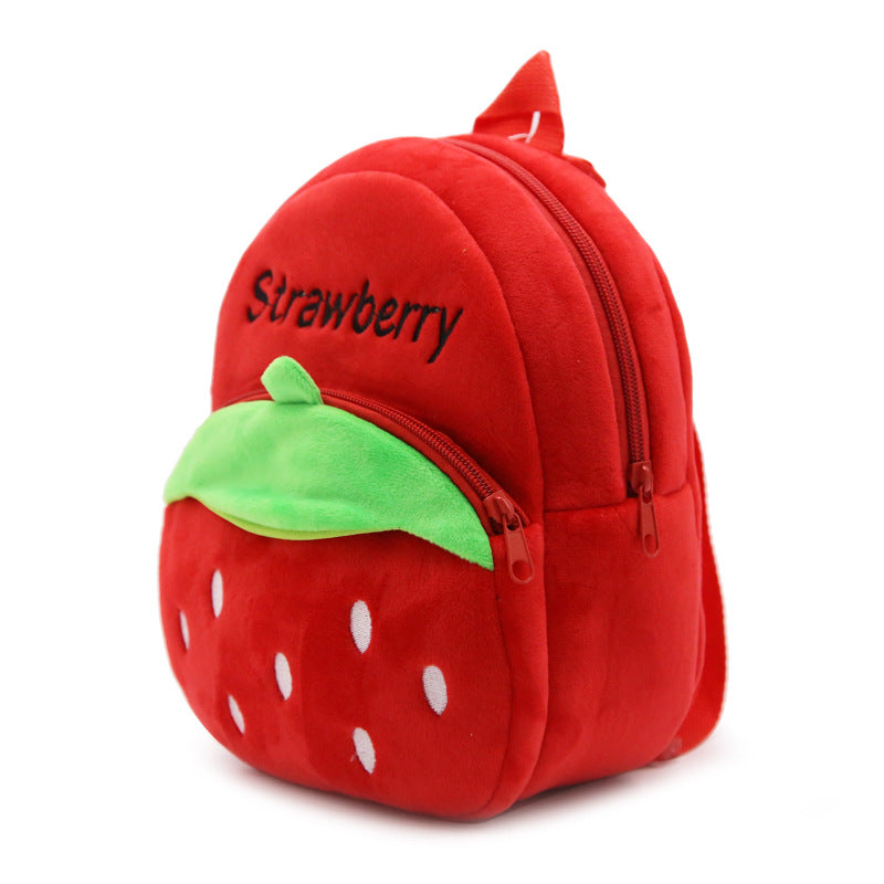 Children strawberry backpack - School Bags -  Trend Goods