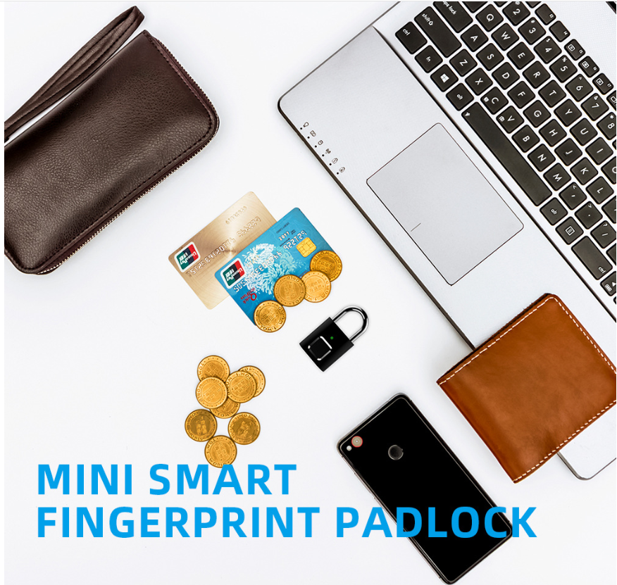 Fingerprint Padlock - Padlocks -  Trend Goods