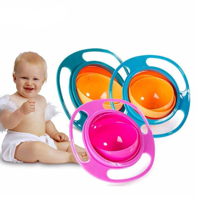 360 Rotate Universal Spill-proof Bowl Dishes - Baby Bowls -  Trend Goods