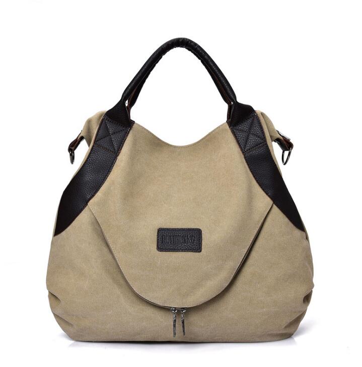 Minimalist Retro Vintage Canvas Handbag - Handbags -  Trend Goods