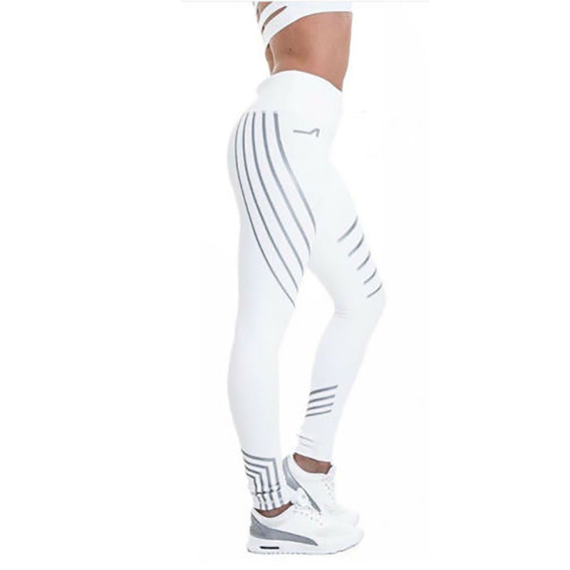 Reflective Sport Yoga Pants - Yoga Pants -  Trend Goods
