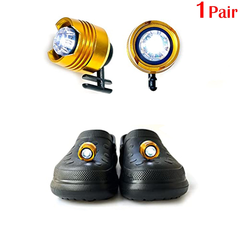 IPX5 Waterproof LED Headlights For Crocs Light 3 Modes - Flashlights -  Trend Goods