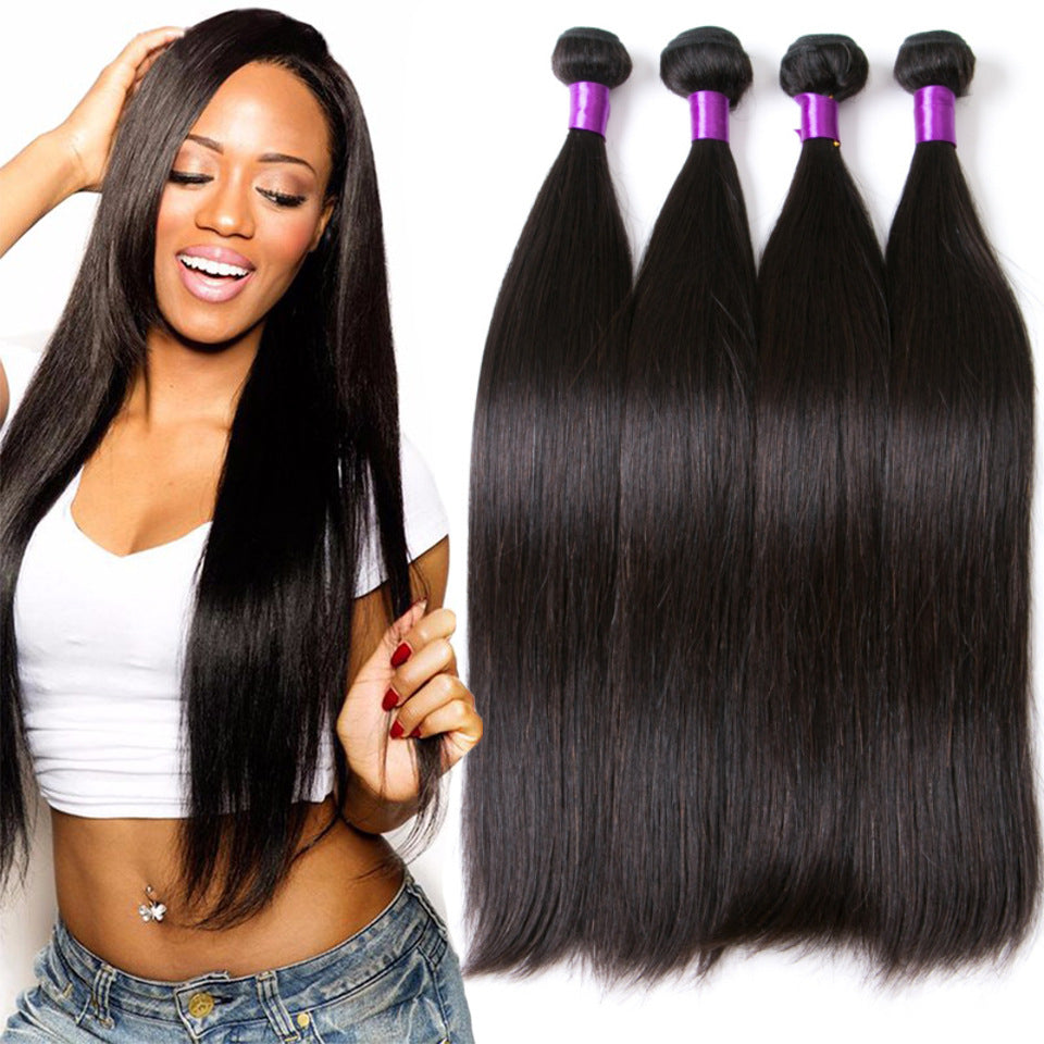 Brazilian human straight hair extension natural color - Hair Extensions -  Trend Goods