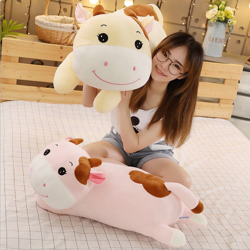 Cartoon Cute Soft Cuddly Cow Pillow Plush Toy - Plush Toys -  Trend Goods