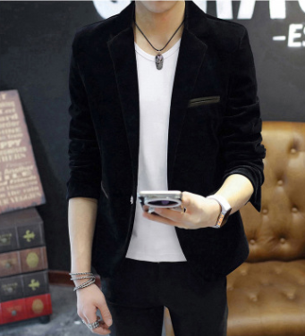 Men's Casual Suit Slim Top - Suit Tops -  Trend Goods