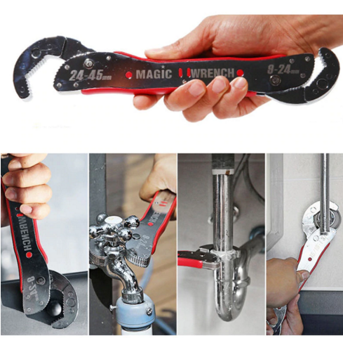 Magic Wrench Adjustable Steel Universal Wrench - Tools & Gadgets -  Trend Goods