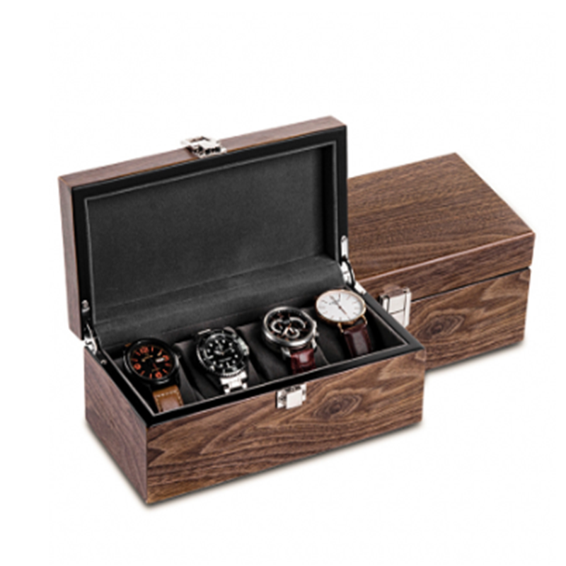 Walnut Watch Storage Organizer Box - Watch Boxes -  Trend Goods