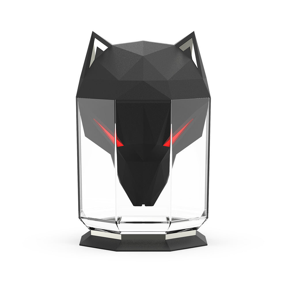 Desktop 3D Wolf Humidifier Colorful Lights Large Capacity Hydration - Humidifiers -  Trend Goods