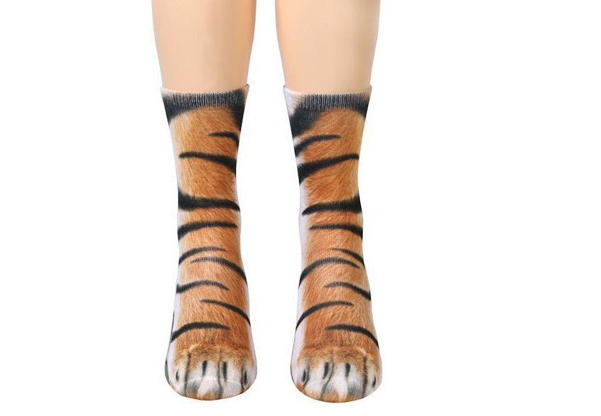 3D Animal Paw Socks Adult Cute Cat Claws Socks Unisex Long Socks - Socks -  Trend Goods