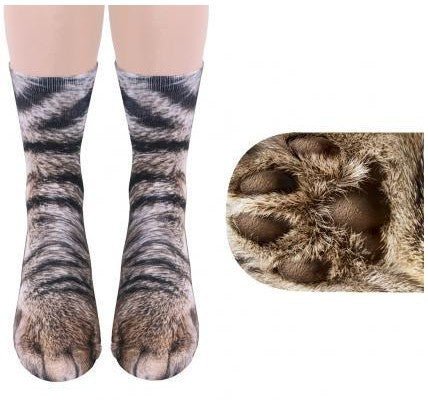 3D Animal Paw Socks Adult Cute Cat Claws Socks Unisex Long Socks - Socks -  Trend Goods