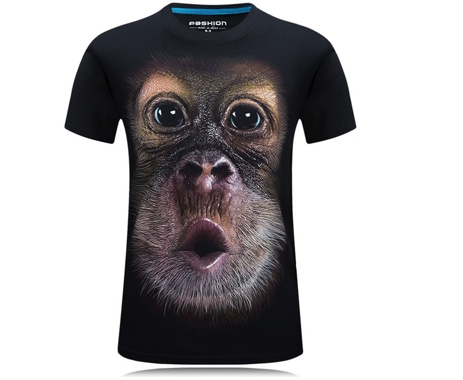 3D Gorilla Men's T-Shirt - T-Shirts -  Trend Goods