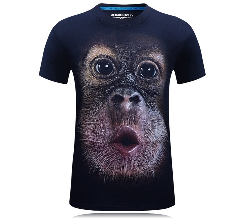 3D Gorilla Men's T-Shirt - T-Shirts -  Trend Goods