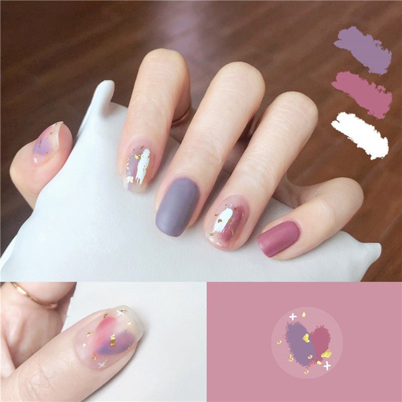 3D Nail Art Patch Nail Polish Sticker Finished Foot Nail Sticker - Nail Stickers -  Trend Goods