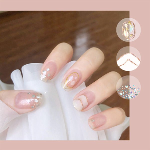 3D Nail Art Patch Nail Polish Sticker Finished Foot Nail Sticker - Nail Stickers -  Trend Goods