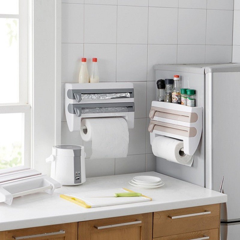 4-In-1 Kitchen Roll Holder Dispenser - Kitchen Organizers -  Trend Goods