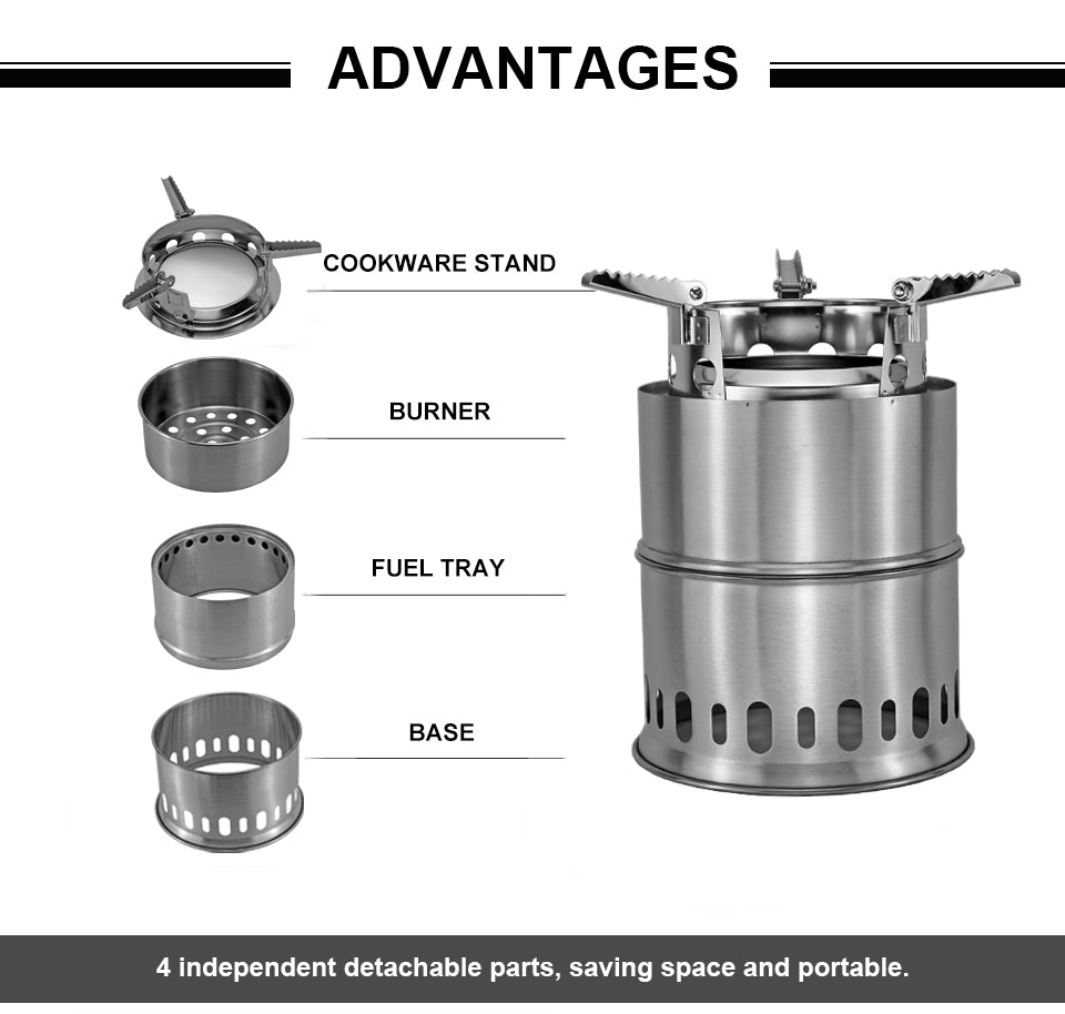 Portable outdoor barbecue stove - Stoves -  Trend Goods