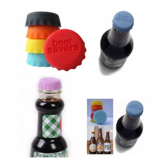 Candy Colored Silicone Bottle Cap - Bottle Caps -  Trend Goods