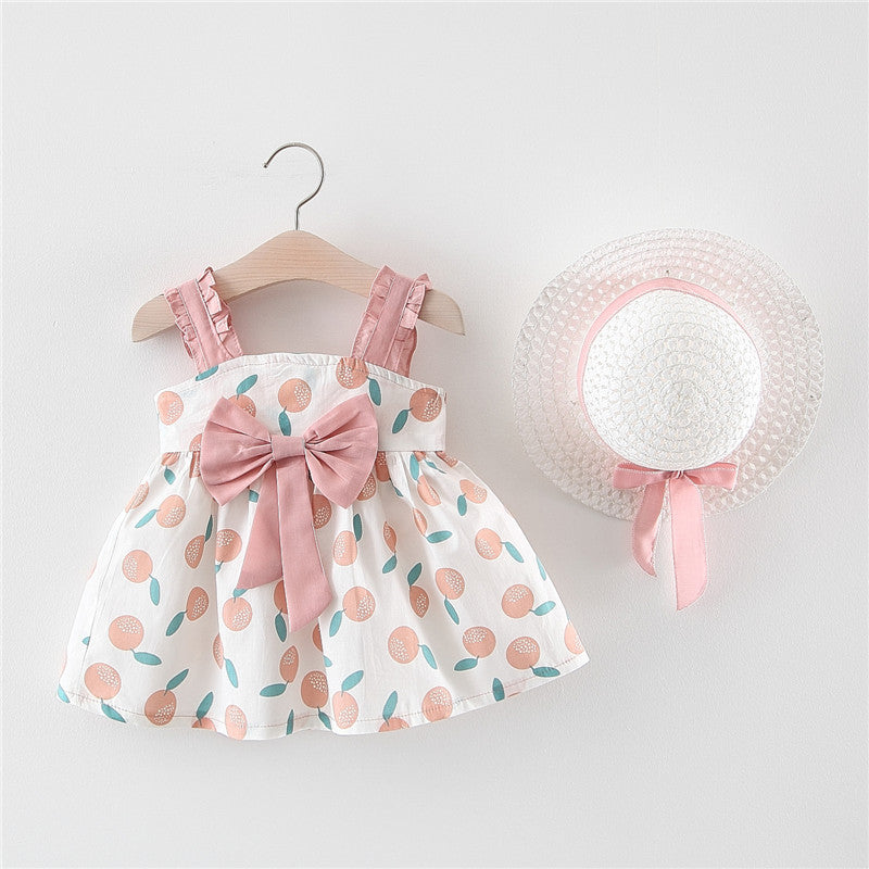 Baby girl thin princess dress with hat - Baby Dresses -  Trend Goods