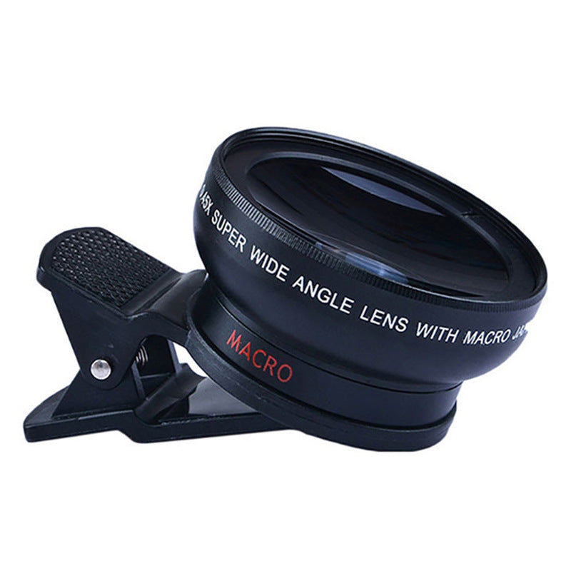 Universal Mobile phone lens 0.45Xwide angle 12.5 times the macro external lens - Camera Gears -  Trend Goods