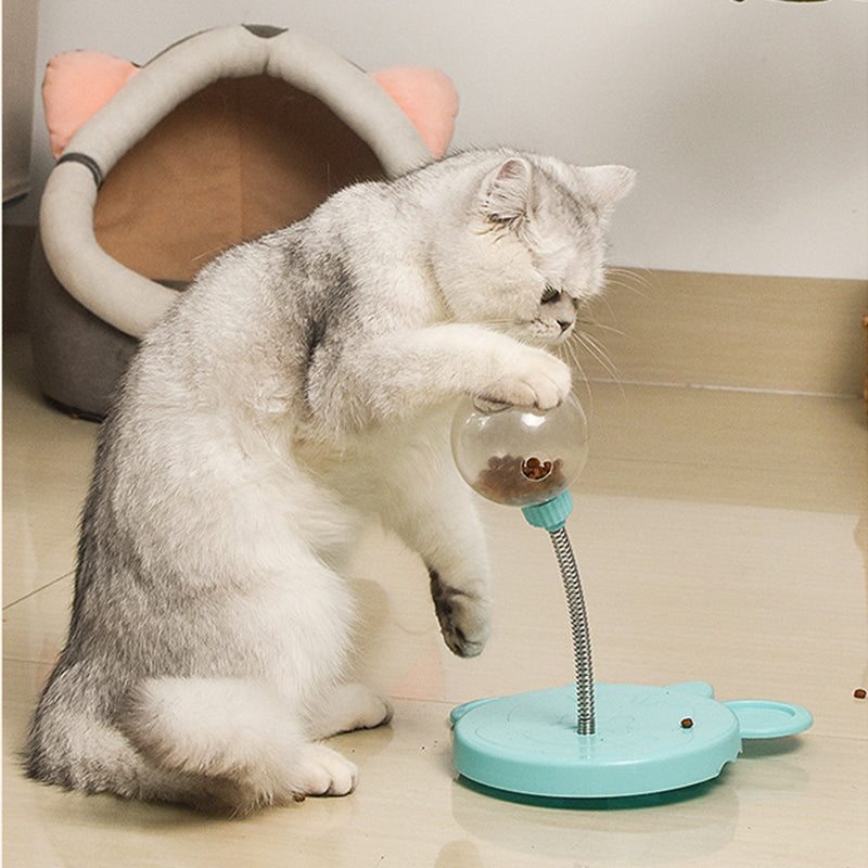 Pet Feeder Cat Toy Pets Leaking Food Ball Self-Playing - Pet Toys -  Trend Goods