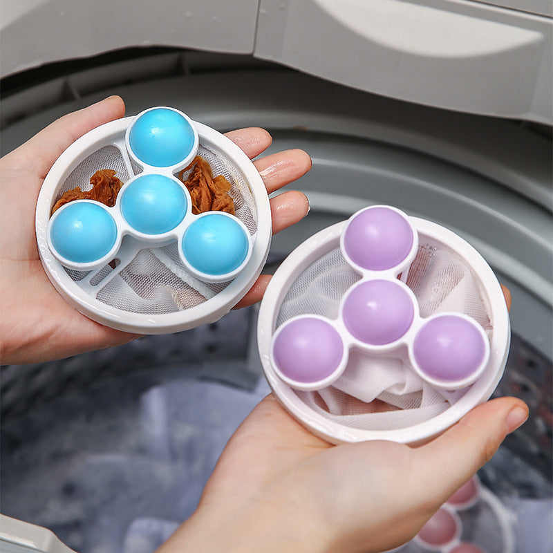 Washing Machine Lint Catcher Filter Pouch Hair Removal Laundry Ball - Cleaning Gadgets -  Trend Goods