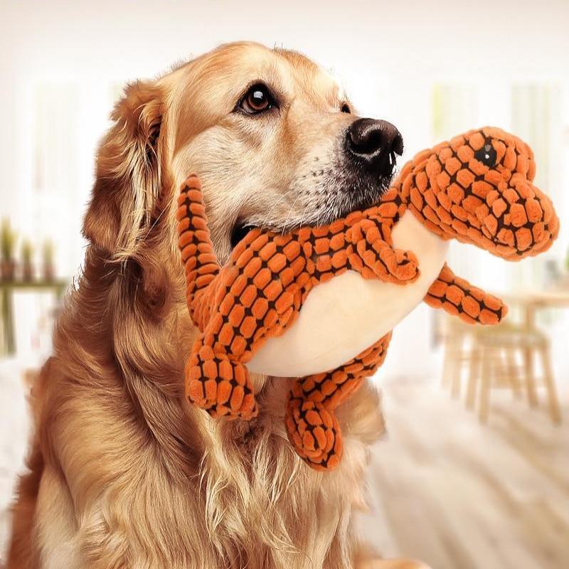 Dinosaur Dogs Chew Toys Durable Design - Pet Toys -  Trend Goods
