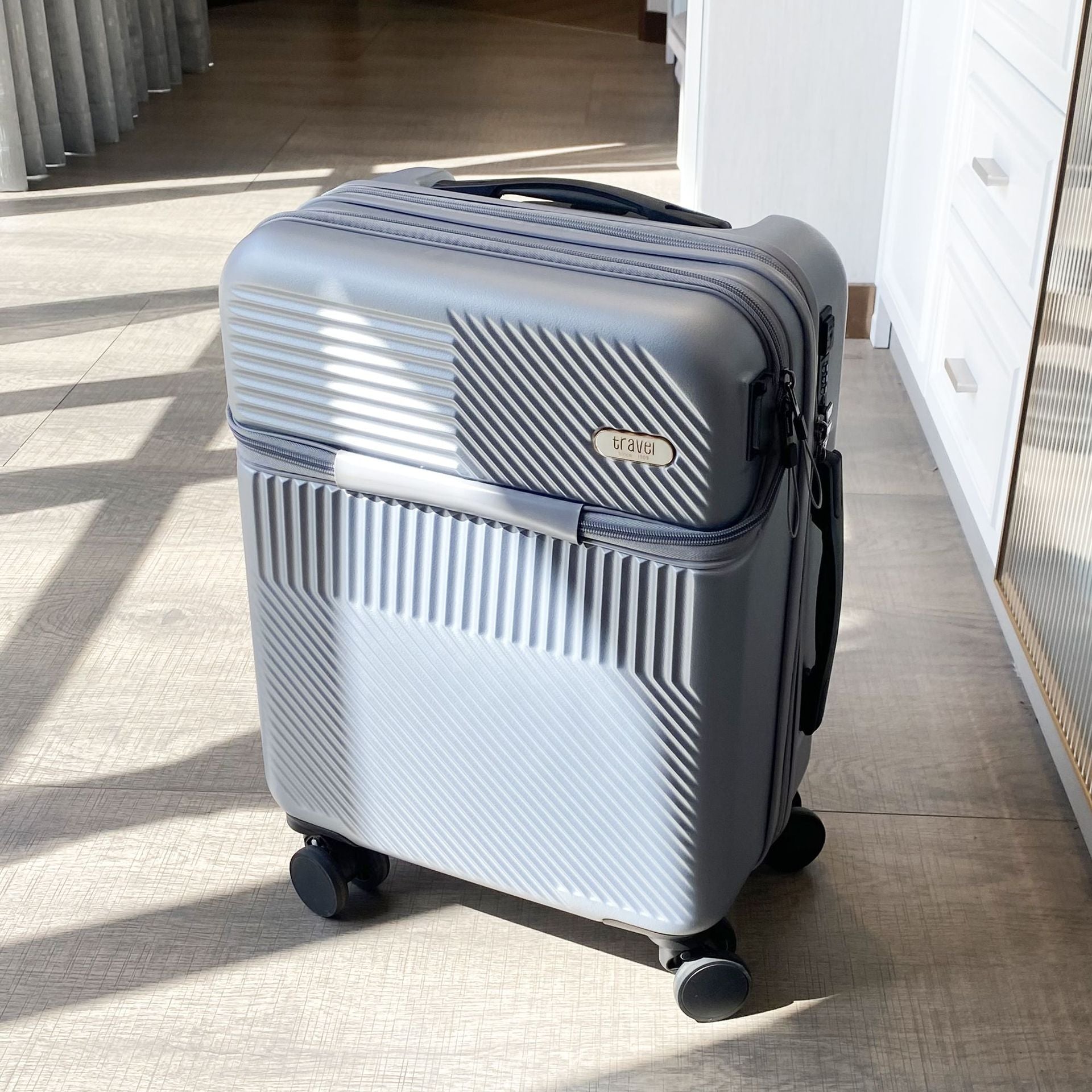 Small Front Opening Boarding Suitcase - Luggages -  Trend Goods