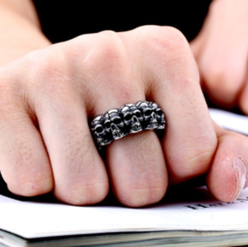 Vintage punk ring - Rings -  Trend Goods