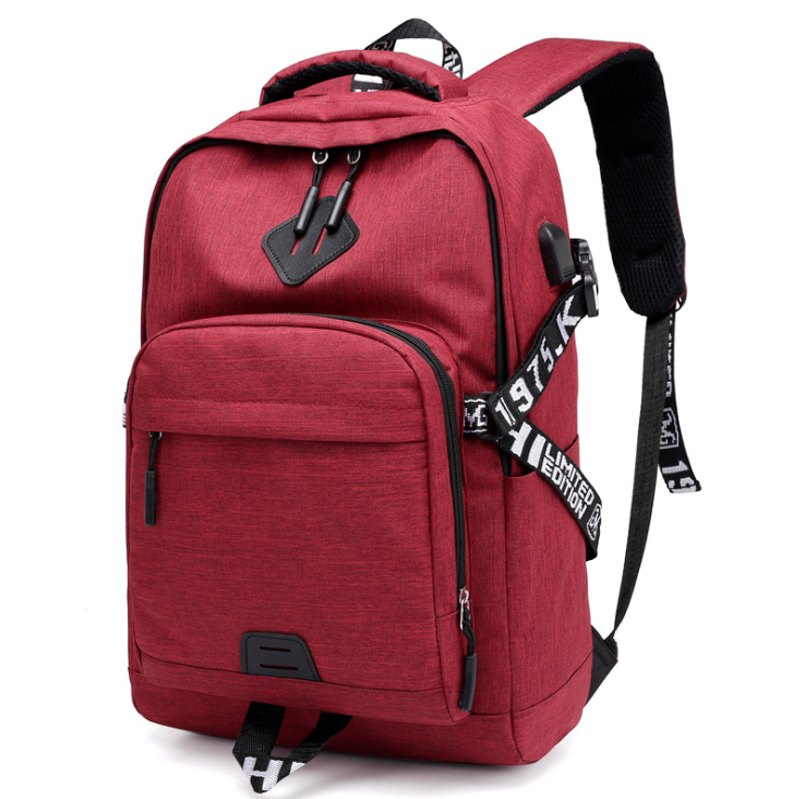 Laptop Backpack With USB Charge - Backpacks -  Trend Goods