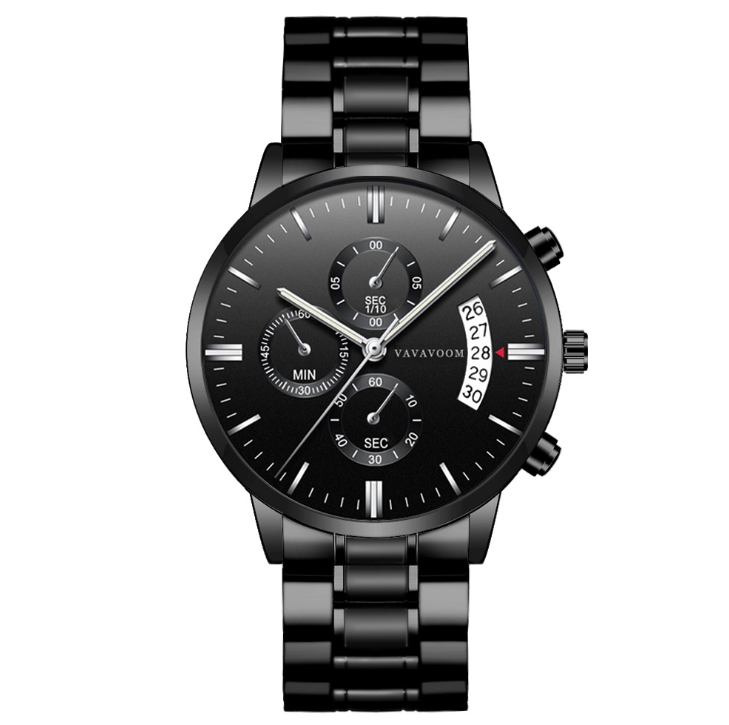 Stainless Steel Waterproof Quartz Watches - Watches -  Trend Goods