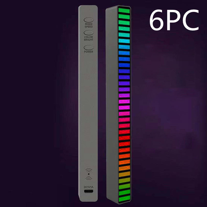 Car Sound Control Light RGB Voice-Activated Music Rhythm Ambient Light - Ambient Lights -  Trend Goods