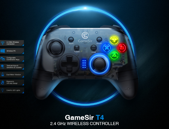 GameSir T4 gamepad - Game Controllers -  Trend Goods